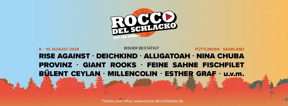 Rocco del Schlacko Lineup 2024