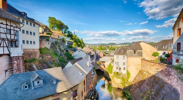 Wasserkaskaden von Saarburg